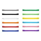 12 Pcs Beach Towel Bands,Elastic Beach Towel Holder,Chair Clips,Multicolor Tee