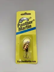 Panther Martin PM Spotted Teardrop Spinners Fishing Lure Size 1/16 Oz Pack of 2