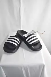Adidas Adilette G27625 Unisex Shower Kids' Slides Core Black-Cloud White Size 12