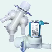 5220FR2075L 5220FR2006H Water Inlet Valve - Compatible with LG Kenmore Washer Washing Machines - Replaces 5220FR2006L 5220FR2006Q 5221ER1003C AP4441935,5221ER1003D, 5221ER1003F - 1 Year Warranty