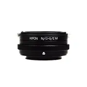 KIPON Macro Adapter with Helicoid Tube for Nikon G Lens to Sony E Mount Camera