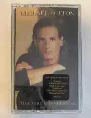 Michael Bolton Time Love & Tenderness (Audio Cassette, 1991) Sony W/ Hype Sti...