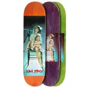 JK Industries Nurse and Baby 8.25" Hand Screened Orange / Assorted Stains Deck