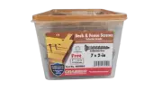 Grabber Screws #7 2 in. Phillips Flat-Head Wood Deck Screws 23935