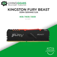 在飛比找蝦皮購物優惠-金士頓 Hyper-X Fury Beast RGB DDR