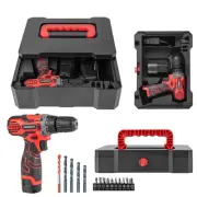 Cordless Power Drill Set, 16.8V Electric Drill Driver Kit, Cordless Power wit...