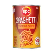 Spc Spaghetti Tomato & Cheese 420g x 1
