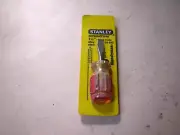 STANLEY 64-842 STUBBY SLOTTED SCREWDRIVER 3.5" Flat Tip