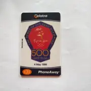 Telstra $20 PhoneAway Card 500 Days to Go 4 May 1999 Olympics