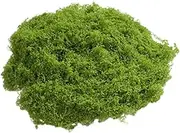 Ｂｅｓｇａ Faux DIY Artificial Block Greenery Decor Easy to Shape Simulated Green Plants Potted Plant Crafts for Garden Rock, Dark Green, L