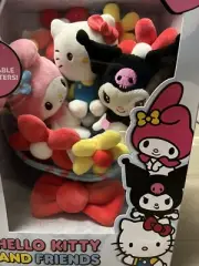 HELLO KITTY AND FRIENDS - 12 INCH PLUSH CELEBRATION BOUQUET WITH 9 PLUSH INSIDE