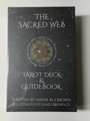 The Sacred Web Tarot - Jannie Bui Brown - Cards with Hardcover Book - MINT