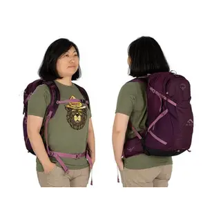 【美國 OSPREY】 Sportlite 25 健行背包 25L S/M『茄子紫』10004085