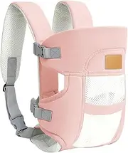 Baby Front Carrier - Baby Strap Carrier,Lightweight Head Support Adjustable Sling Bag for Daily Outdoor Activities Travel Zoo Visits Urban Commuting