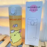 420ML Sanroed Thermos Bottle Pompompurin Thermos Cup Cartoon Water Cup