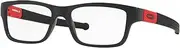 [Oakley] OY8005 Eyeglasses Bundle: OY 8005 800503 Polished Black and Large Blue leash Accessory kit, Polished Black