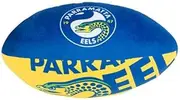 Pool Room Supplies NRL, Parramatta Eels Plush Team Merchandise Ball, 260mm x 190mm, Foam, 1 Set, 1 Piece, 1 Item