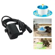 DC 12V Water Pump 200L/H with 4.92ft High Lift for Fish Tank Hydroponics