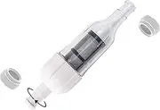 Pool Cleaner In-Line Filter Assembly 48-080 with 2 Feed Hose Nuts D15 Replacement Fits For Zodiac Polaris 48-080 In-Line Filter and Replace Universal Wall Fitting (UWF) Filter Screen 6-504-00