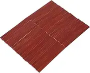 20pcs Scale Realistic Wood Grain for Dollhouse and Miniature Models Easy Installation Versatile Decor
