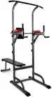 Everfit Weight Bench Adjustable Chip Pull up Bar Rack Dip Bars Gym Lifting Be...