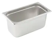 Anti-jam Steam Pan, 1/3 Size, 6", 24 Ga S/S (12 Each)