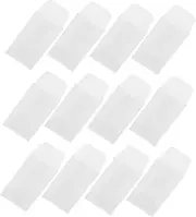 SHINEOFI 50pcs Jewelry Envelope Bag Clear Cellophane Bags Sachets Bags Earring Ring Storage Envelope Clear Toiletry Bags Stamps Envelopes Paper Lids Paper Bag Pouches Litmus