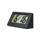 1*Small Digital Clock No Tick Electric Alarm Desk- With Button Clock R9L2