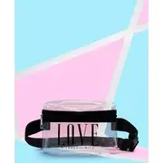 Mens Pride Clear Perspex Bumbag With Print