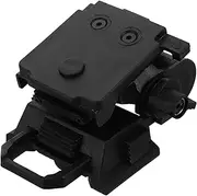 Helmet Flashlight Mount Base Durable Headlamp Holder for Convenient Helmet Lighting Lightweight Design for Motorcycle and Outdoor Use
