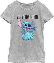 [Disney] Girl's Lilo & Stitch Vacation Mood T-Shirt