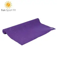 在飛比找Yahoo!奇摩拍賣優惠-【FunSport趣運動】艾朵菈-棉麻瑜珈鋪巾墊-(2mm)