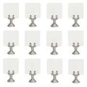 Trenton 12 x Harp Shape Place Card Menu Holder - 40mm