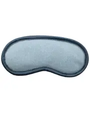 Portolano Knitted Eye Mask With Satin Piping