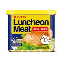在飛比找蝦皮購物優惠-韓國 LOTTE 雞肉午餐肉 原味 340g