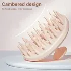 Hair Growth Massage Brush Scalp Shampoo Ergonomic for Exfoliation