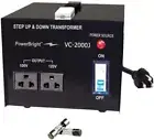 2000 Watts Japanese Voltage Transformers, Step Up and Down Japan Converter, Can