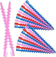 BELLIFFY Diy Spiral Hair Curlers Perm Rods Set 20pcs Spiral Perm Kit Hair Rollers Random Color