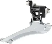 microSHIFT R10 Front Derailleur - 10-Speed Double, 56t Max, Braze-On, Shimano Co
