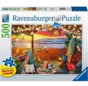 NEW SEALED Ravensburger "Cozy Cabana" 500PC Large Format Ages 16+
