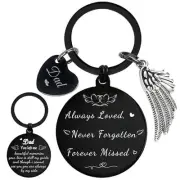 Memorial Gifts Sympathy Keychain of Bereavement - Gift For Loss of Loved One