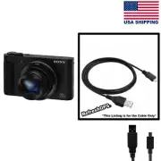 Sony Cyber-shot DSC-HX90 Digital Camera USB Cable Transfer Cord Replacement