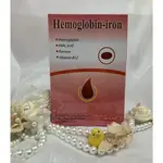 ♠️HEMOGLOBIN-IRON 女寶膠囊 血紅素+鐵膠囊 60粒 美國進口 新配方 保健食品【美美藥妝】♠️