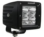 Rogue4 Bravo Series Mini Surface Mount RGB LED Flood Light Bar Black