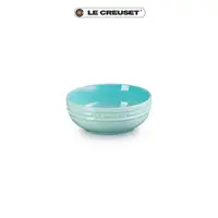 在飛比找momo購物網優惠-【Le Creuset】瓷器輕虹霓彩系列深圓盤13cm(薄荷