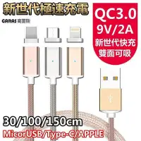 在飛比找Yahoo!奇摩拍賣優惠-全館滿運 GARAS 急速快充 QC3.0 升級版 手機雙面