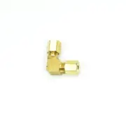 1/8" Tube OD Compression Elbow Copper Pipe Tube Fitting 90 Degree Water Oil Gas