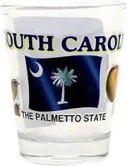South Carolina The Palmetto State All-American Collection Glassware Shot Glass