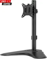 Artiss 32'' Single Monitor Arm Stand, Heavy Duty Computer Monitors Riser Mount T