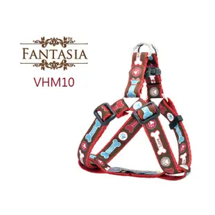 范特西亞 Fantasia【多款V】中型犬外出胸背帶(M) 安全鎖插扣 防暴衝 (狗項圈 中型狗 狗牽繩 拉繩另購)